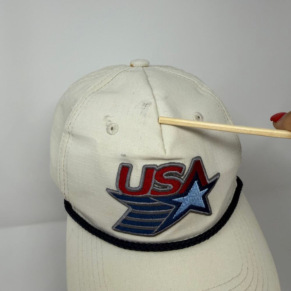 Burlebo USA Embroidered Rope Cap - Picture 7 of 9
